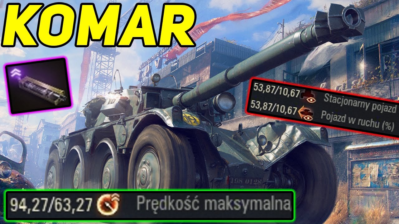 EBR 105 - UNIWERSALNY CZOŁG LEKKI (genialny zwiadowca / cichy zab&oacute;jca) 🦨🦨🦨