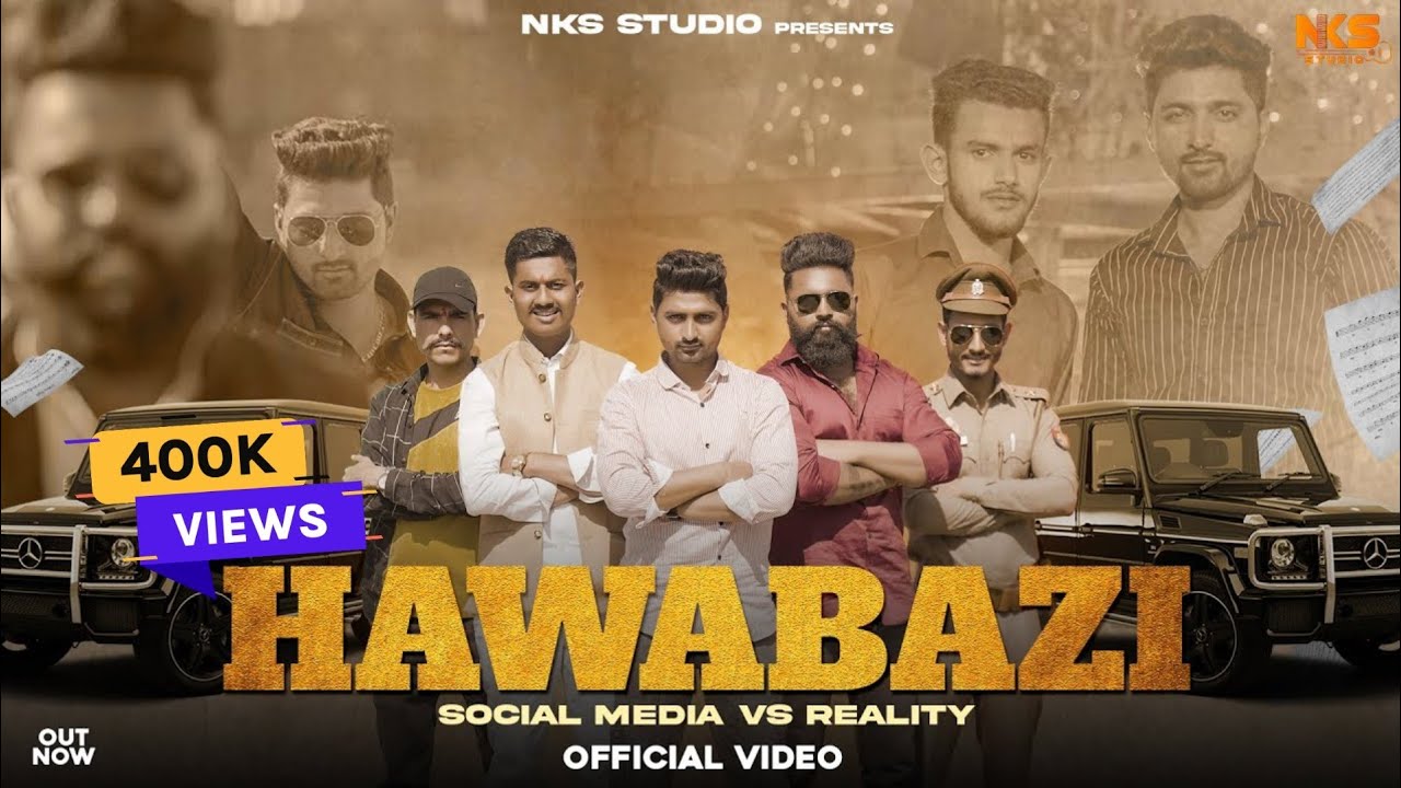 HAWABAZI (Social Media Vs Realty) || Nitin Sharma Marakpuriya || Ritik Tyagi Hapur || Vansh Tyagi