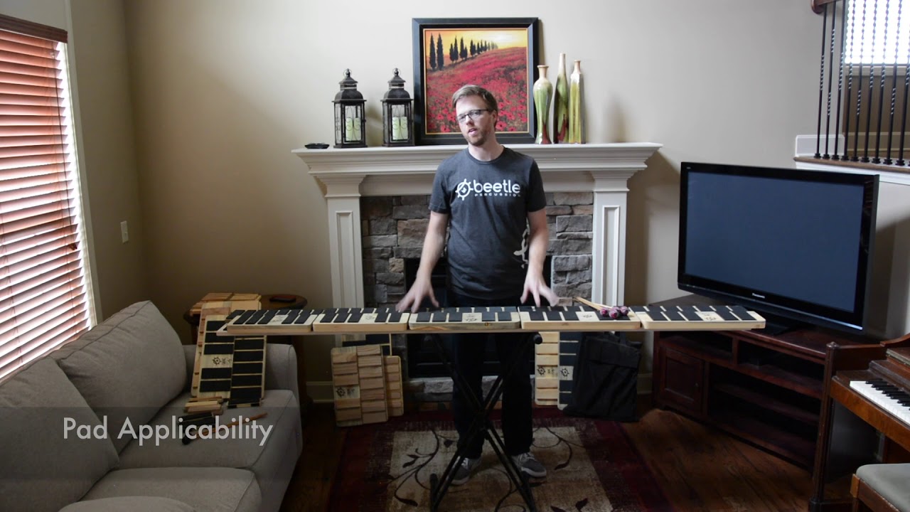 Beetle Percussion Marimba/Xylophone Mallet Practice Pad by Matthew Coley #beetle #percussion