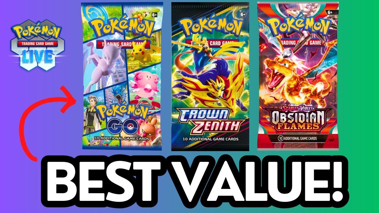 The best Packs & Code Cards to buy for Pokemon TCG Live [2025 Edition]