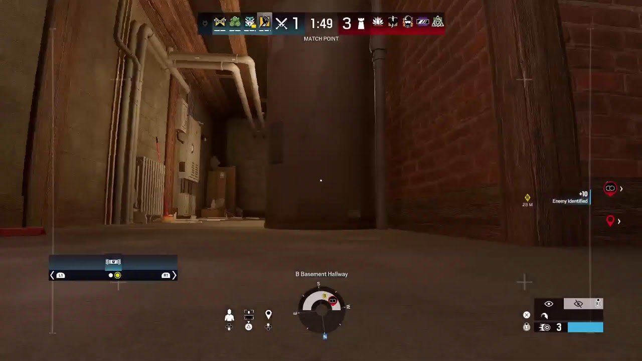Playing rainbow six siege