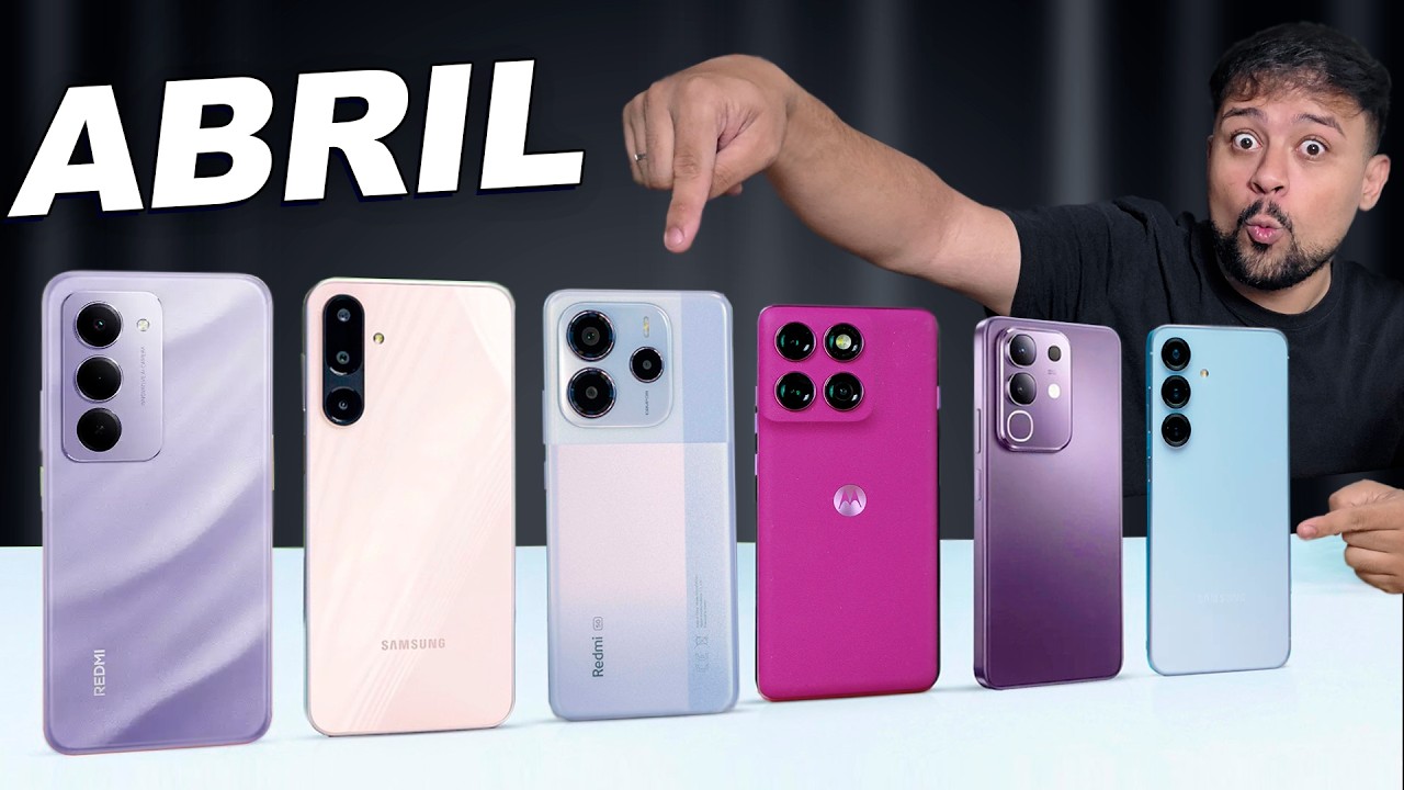 QUAL CELULAR COMPRAR em ABRIL de 2026?