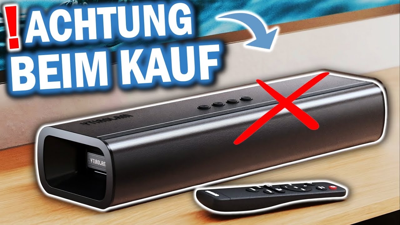 SOUNDBAR KAUFEN - Hier wirst du VERA*SCHT!! (Kaufe nicht vor diesem Video)