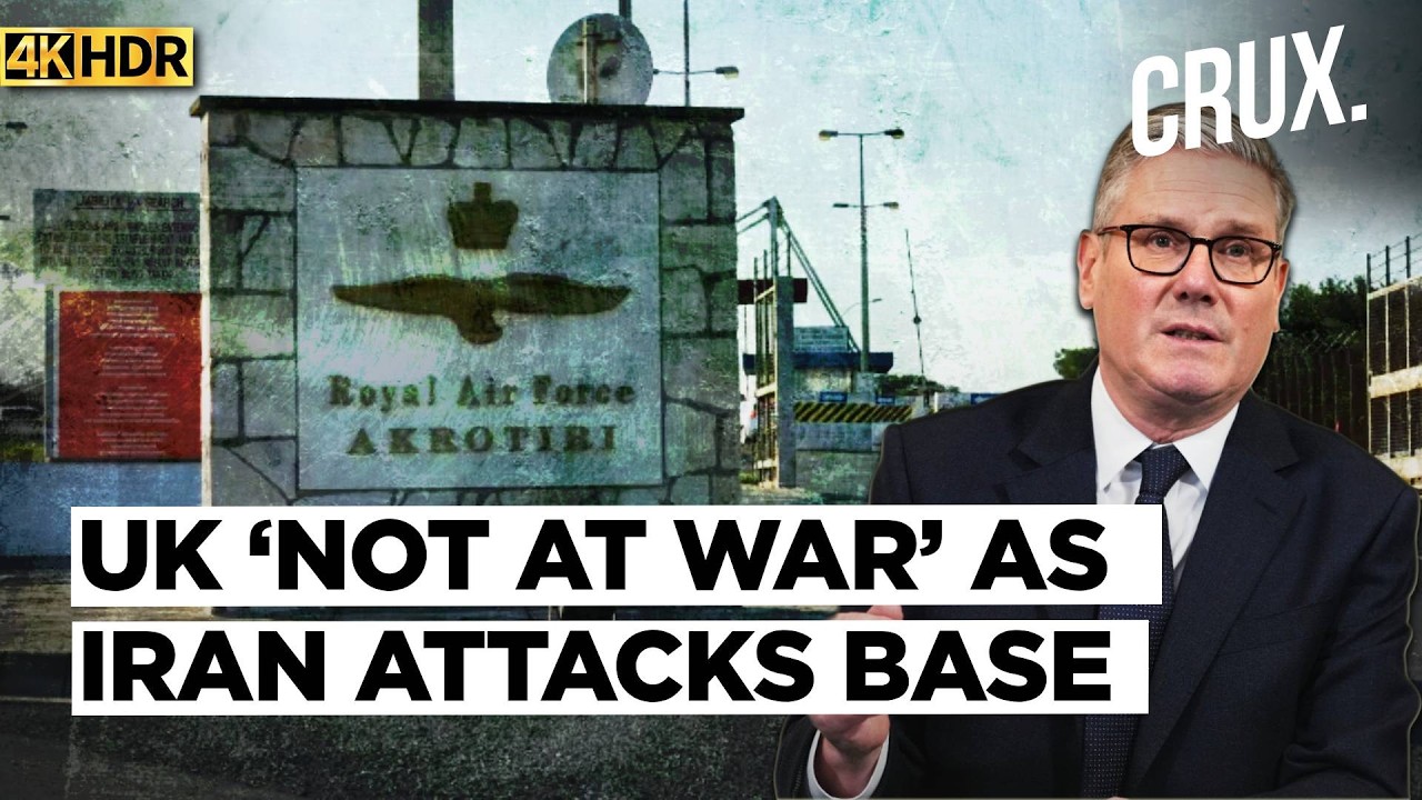 UK Base Evacuated After Iran Drone Hit as Greece Sends Forces, Cyprus Demands ‘Guarantees’ | 4k