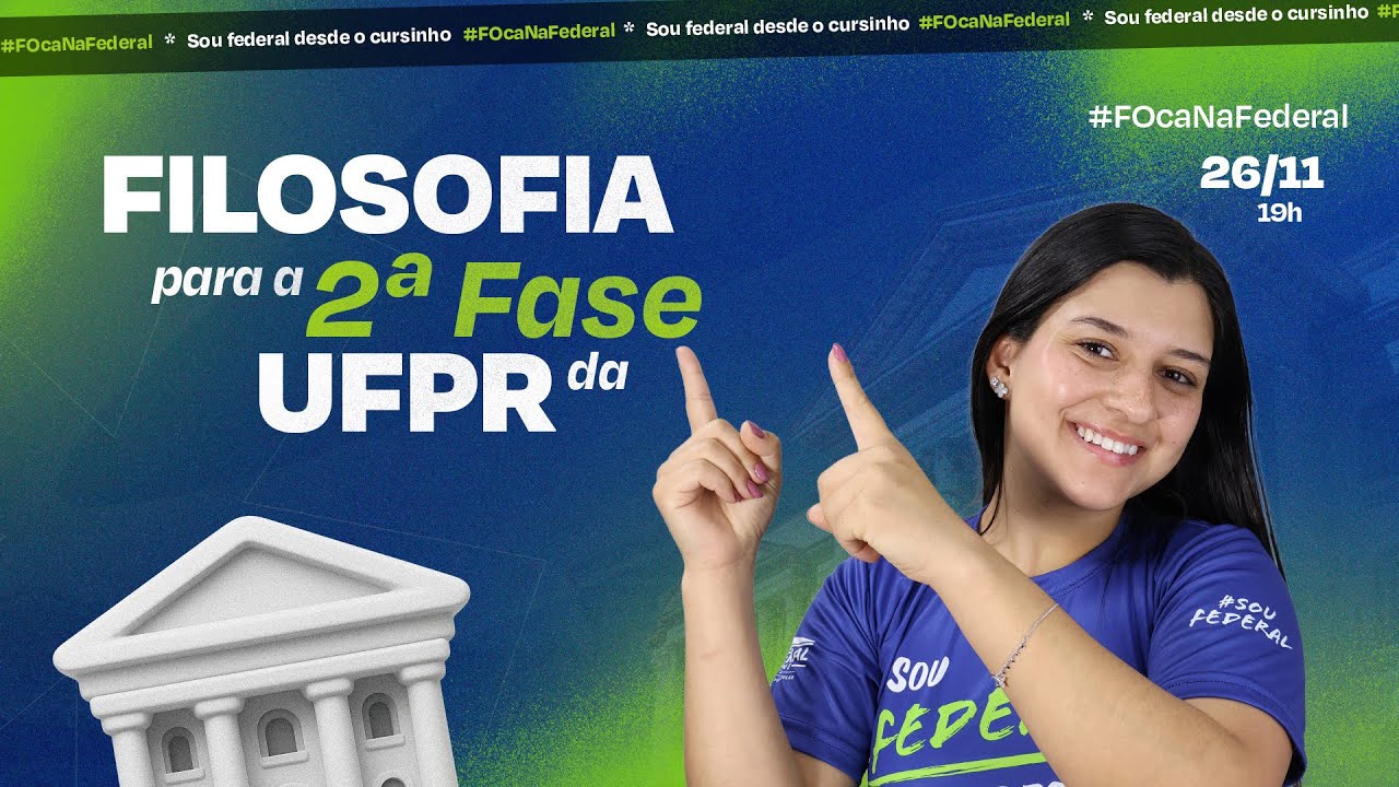 Filosofia para a 2ª fase da UFPR