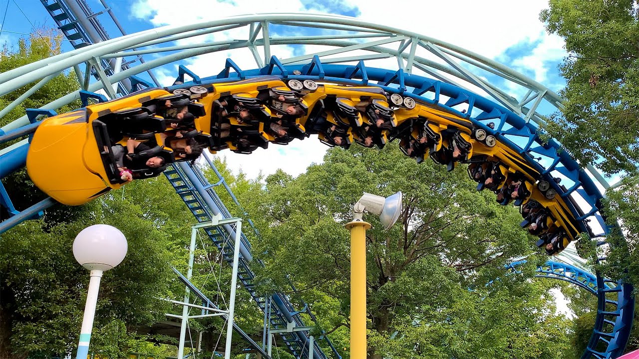 Roller Coasters of Toshimaen - Tokyo, Japan - としまえん - ジェットコースター