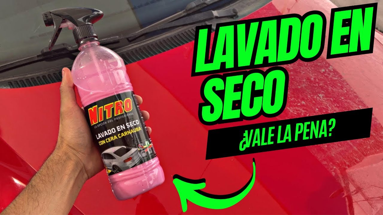LAVADO EN SECO PARA AUTO MARCA NITRO / PROBANDOLO A FONDO
