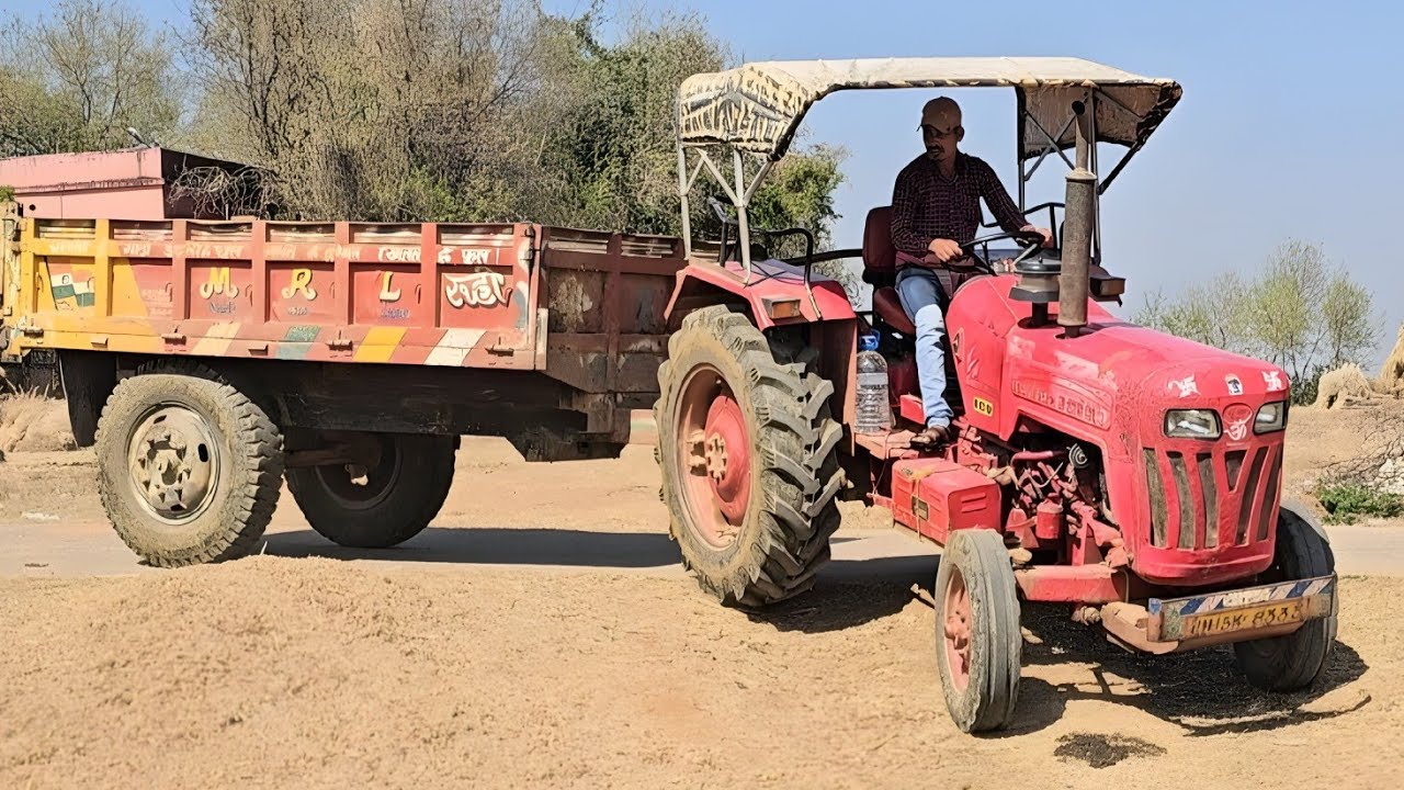 Jcb 3dx Eco Loading mud Mahindra Swaraj & Yovo tractor | jcb loading tractor with house filling #Jcb