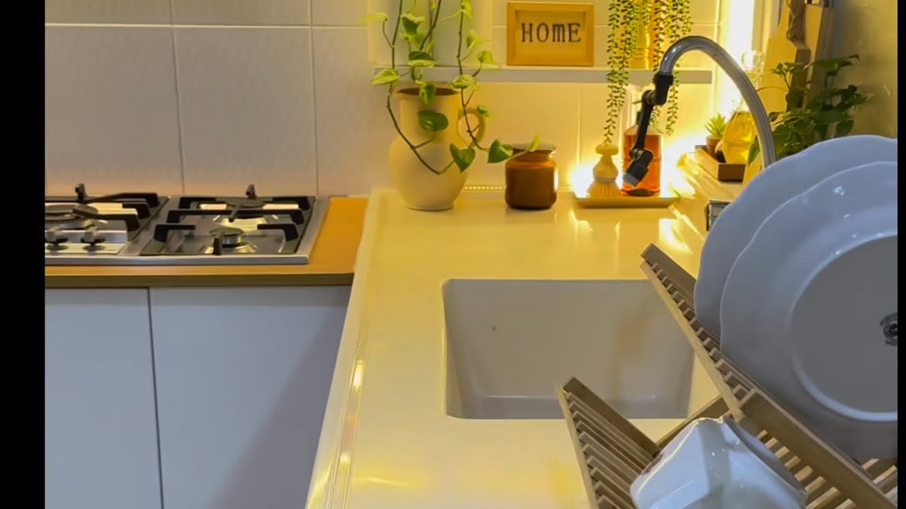 خملت كوزينتي🥳 استقبال رمضان بالنقل🪣🚰🧽#بغرير ناجح من اول مرة