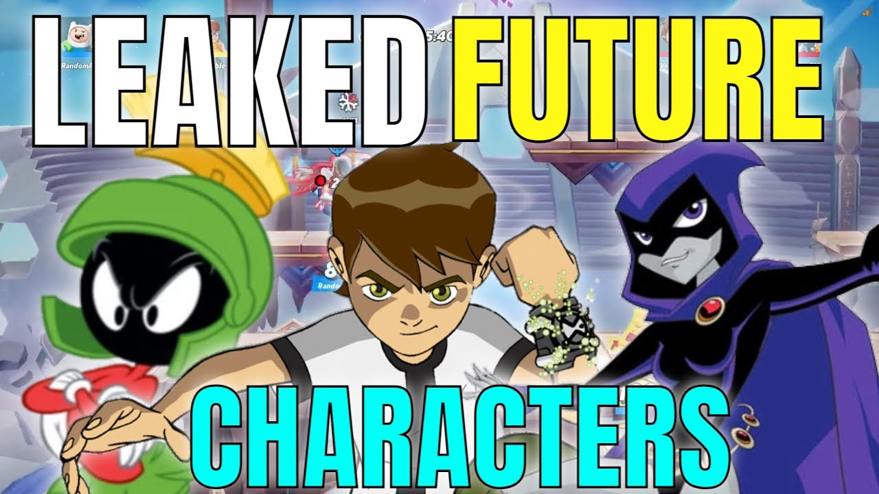 ALL FUTURE LEAKED CHARACTERS! Ben 10, Raven, Marvin The Martian, etc. | Multiversus