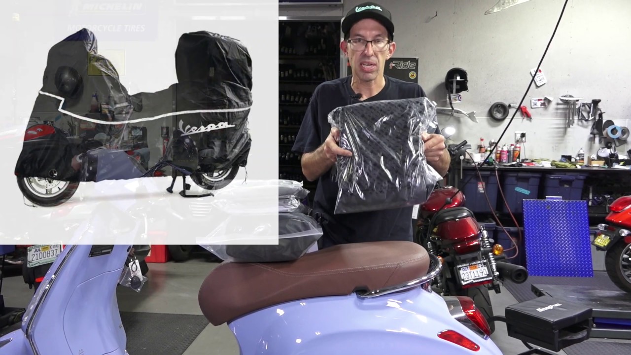 Vespa Cover Options from Scooterwest.com!