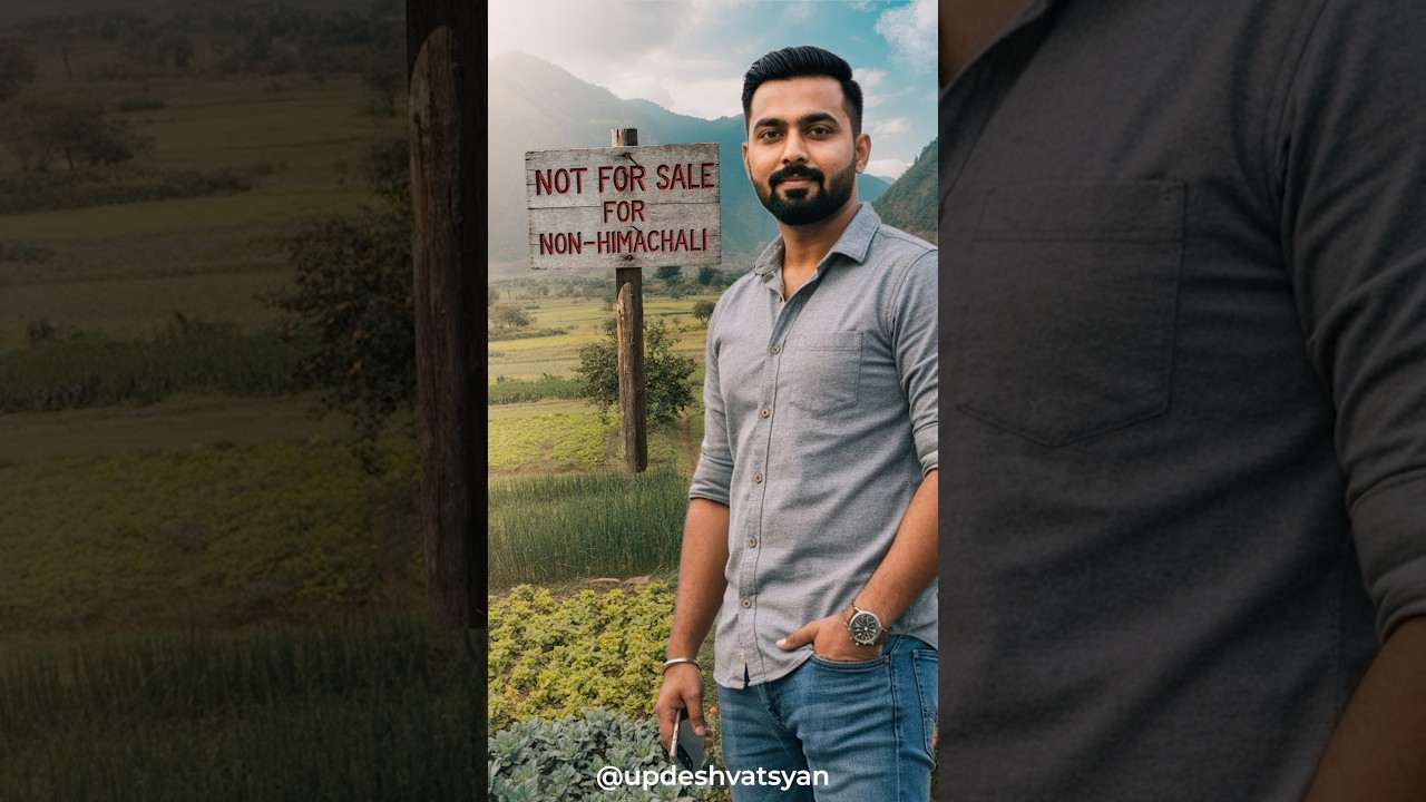 Land not for sale for Himachalis #landlaws #section118 #himachal #shorts #shortsfeed #shortvideo