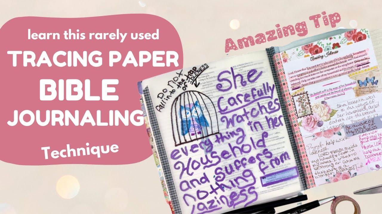 Amazing Bible Journaling Tip