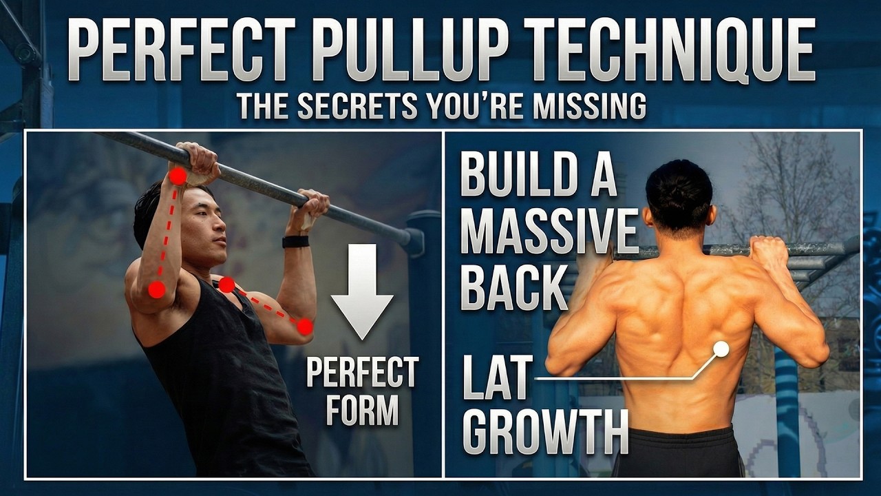 8 Key Techniques to Learn The Perfect Pull Up (Back & Bicep Growth)