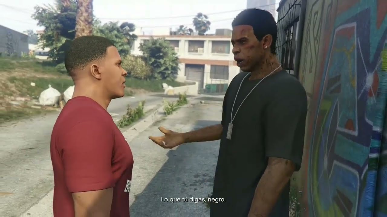 Asiendo misiones en GTA V 