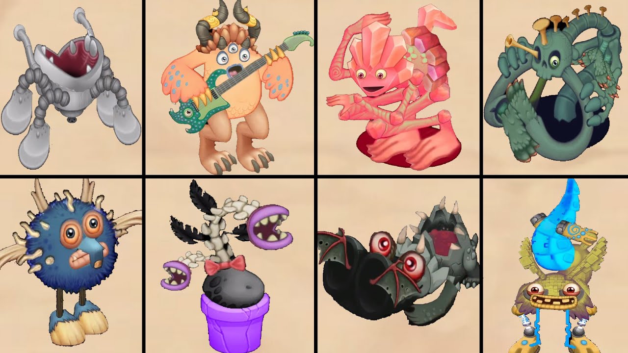 [What if] ALL Monsters was played by Naturals | My Singing Monster