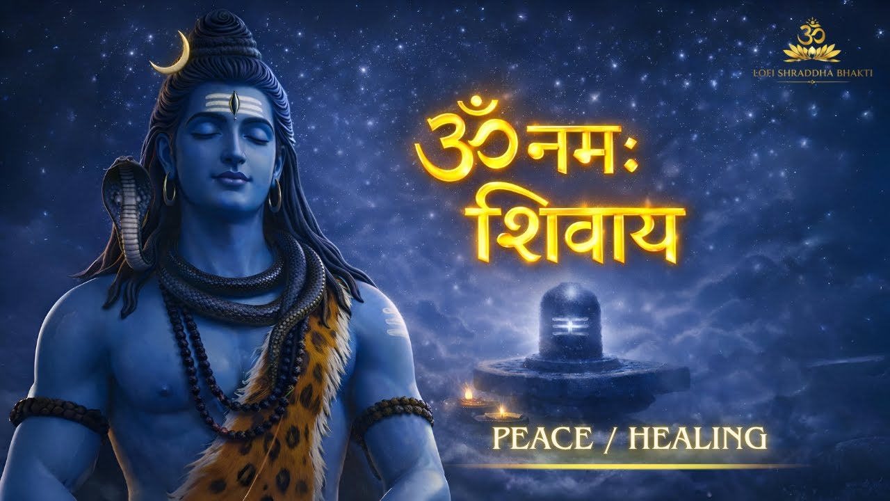 ॐ नमः शिवाय | Peace & Healing Shiva Mantra | Deep Meditation | Calm Your Mind | Lofi Shraddha Bhakti