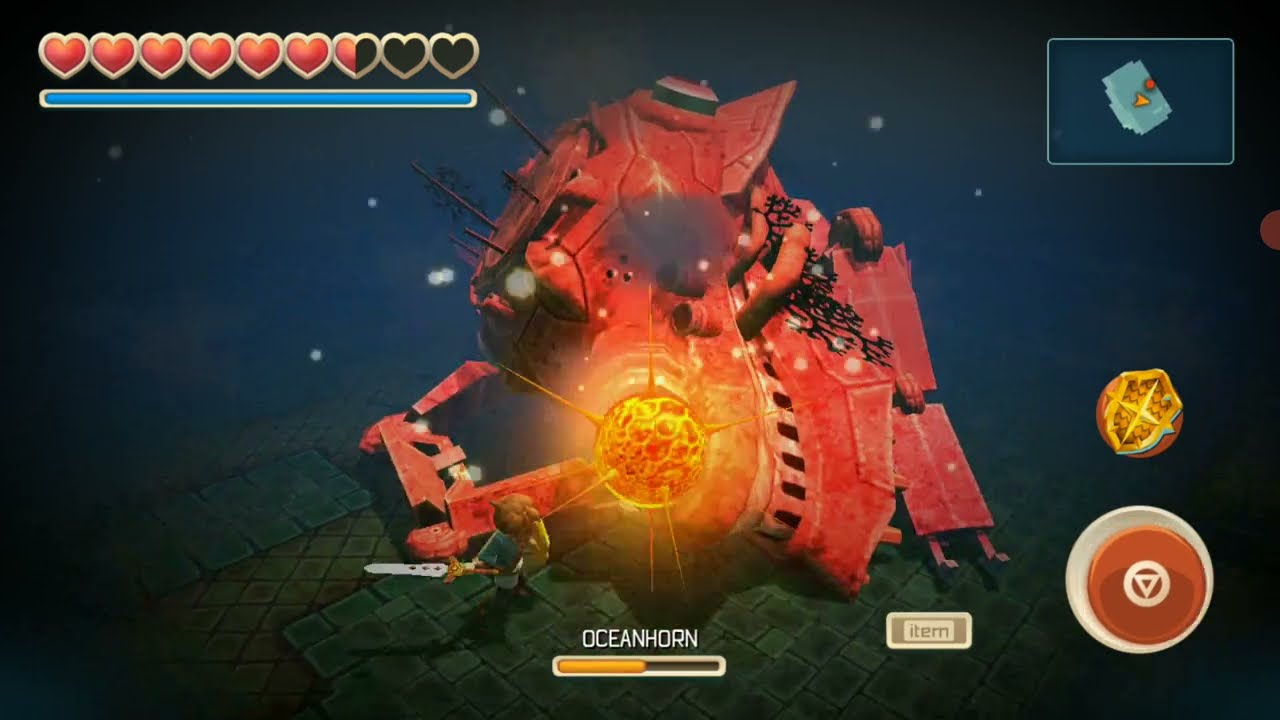 Oceanhorn Monster Of Uncharted Seas oceanhorn Final Boss Fight & Ending