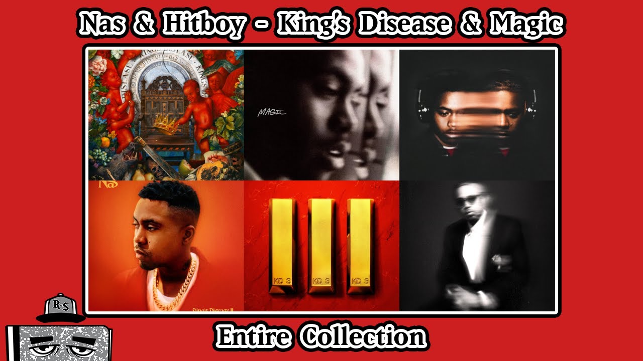 Nas & Hitboy - King's Disease & Magic - Entire Collection (Vinyl, CD, Tapes, etc.)