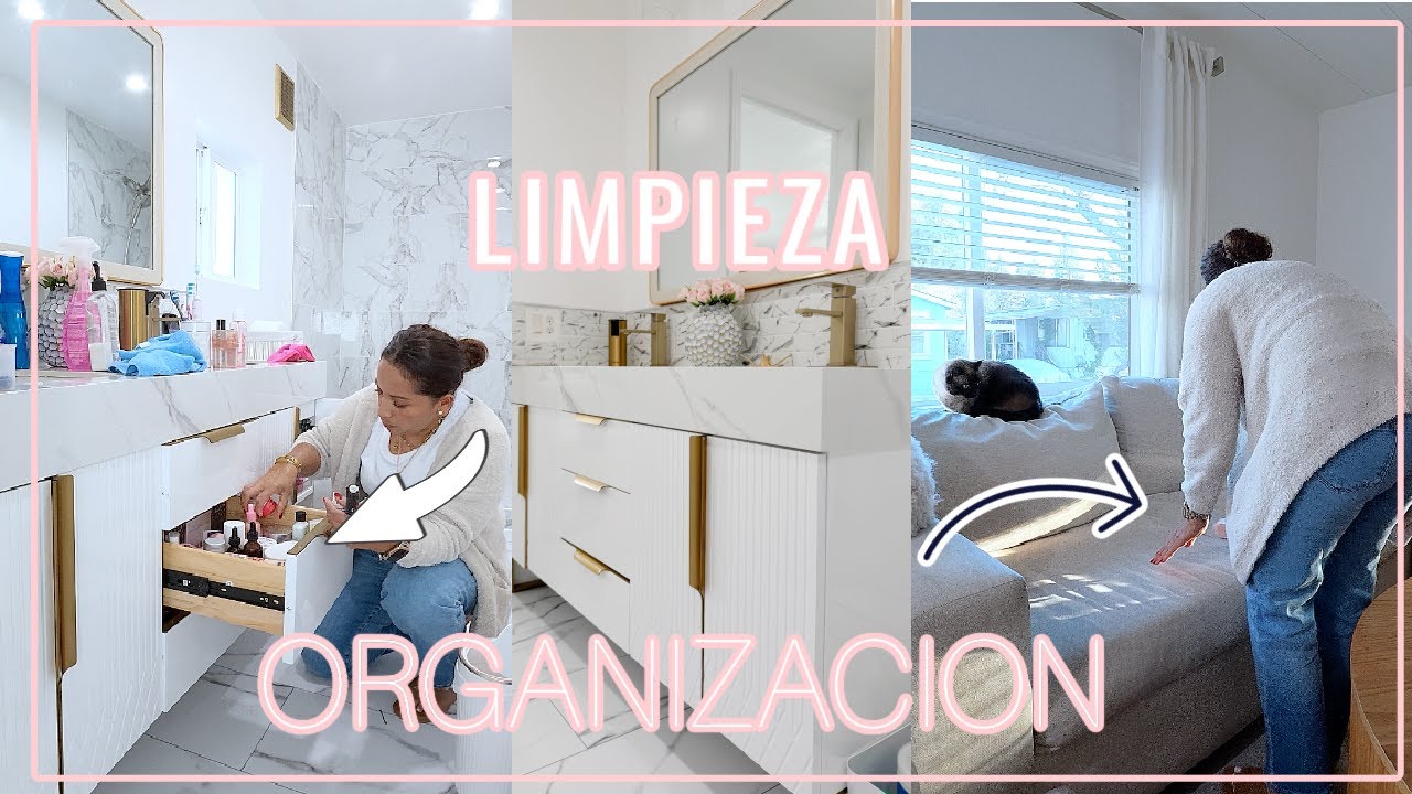 ORGANIZANDO MI NUEVO BAÑO😍LIMPIEZA Y ORGANIZACION