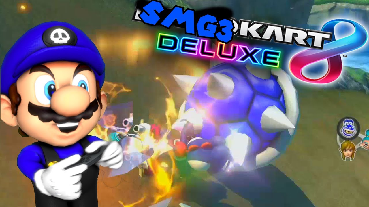 SMG3 играет в MARIO KART 8 DELUXE ОНЛАЙН!