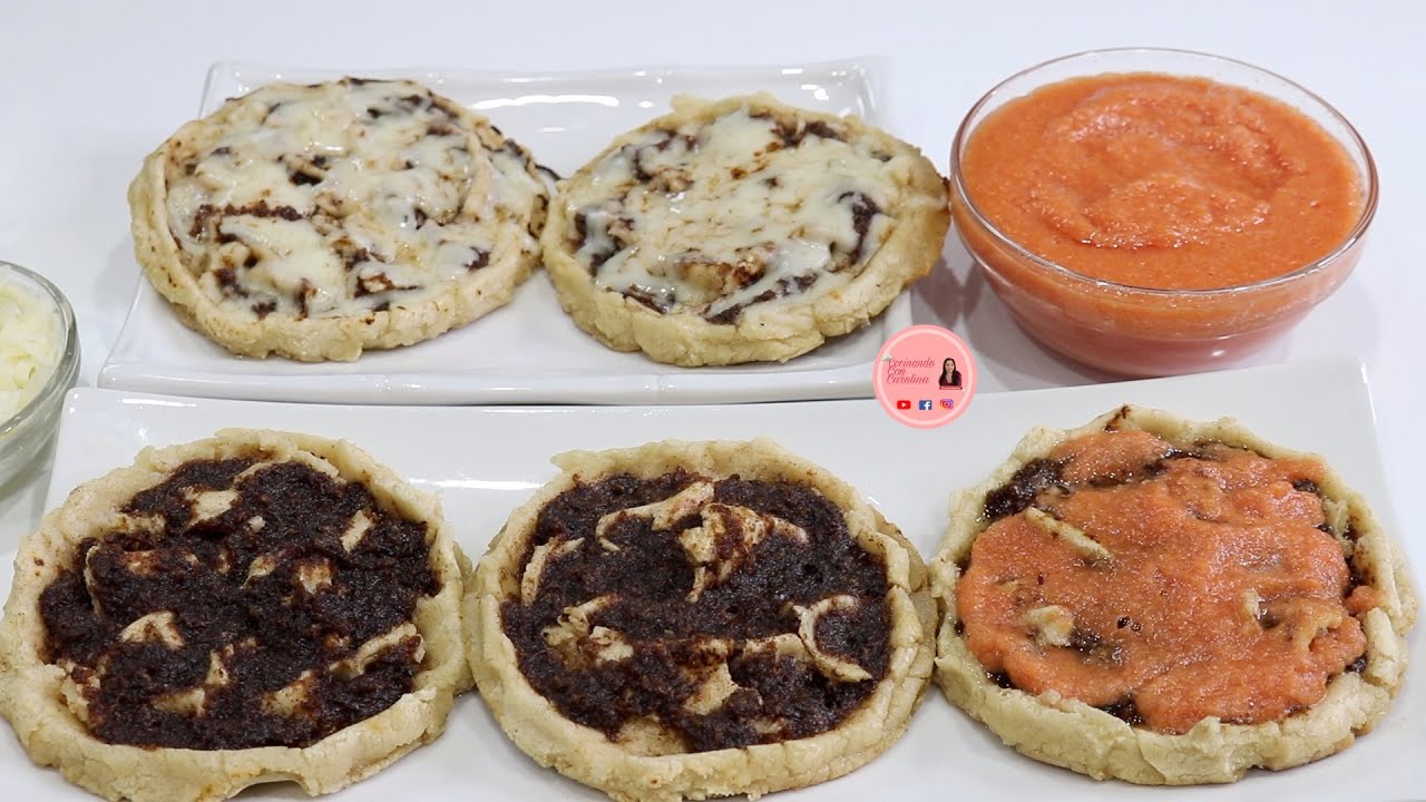 GORDITAS DE MAIZ CON ASIENTOS, PELLIZCADAS O SOPES CON ASIENTOS
