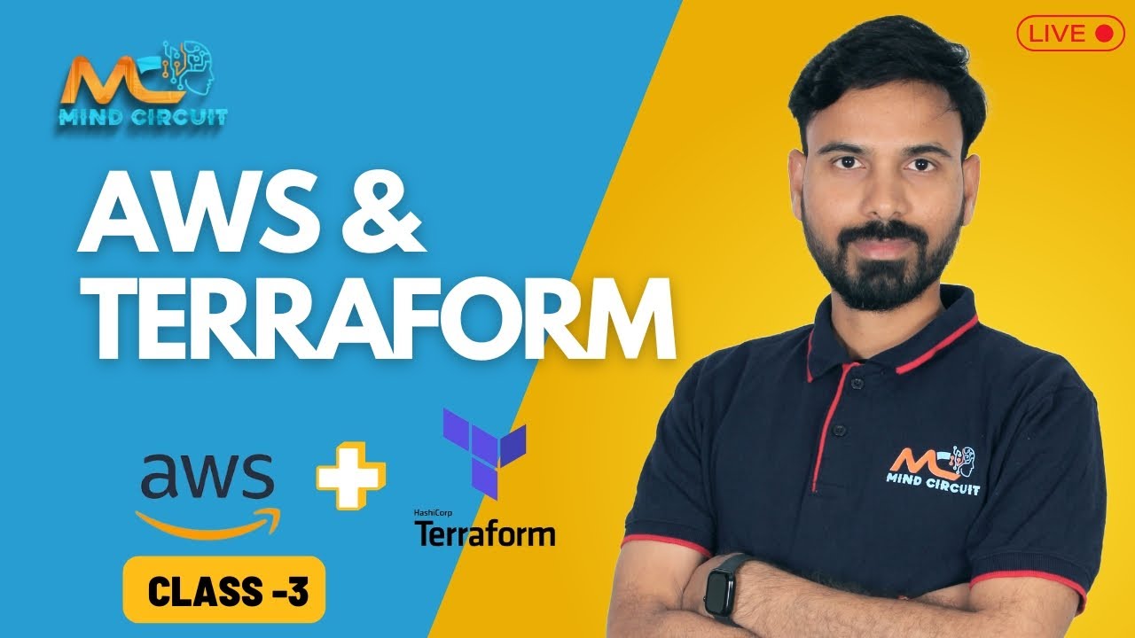 AWS & TERRAFORM SESSION 3|| AWS DEVOPS తెలుగు లో#awsdevops #terraform  @madhukiran_mindcircuit ​
