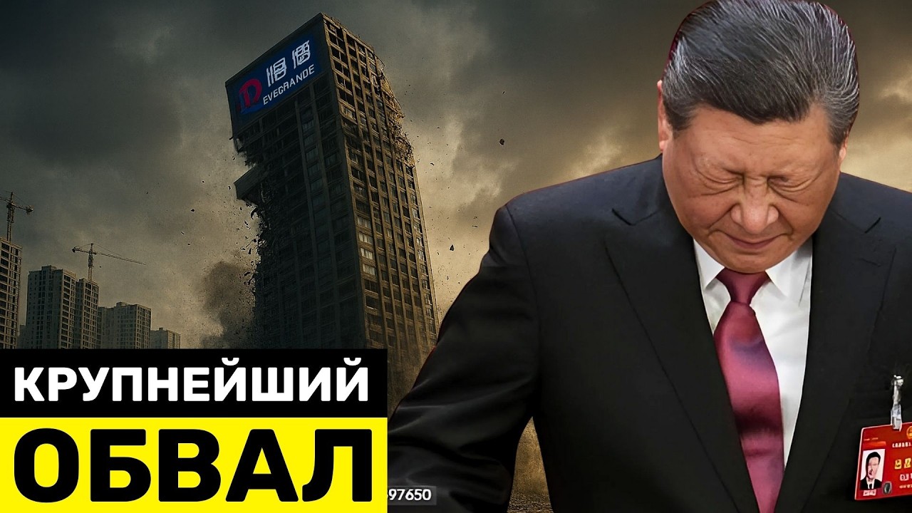 Самый Крупный Крах Недвижимости в Китае &ndash; Evergrande Уничтожена