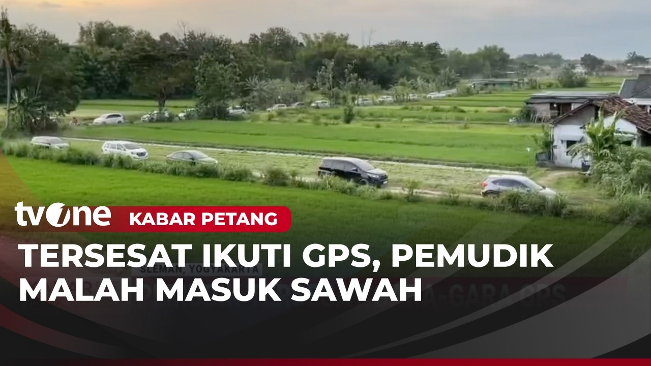Ingin Masuk Tol, Pemudik Dibuat Nyasar GPS Memasuki Jalur Permukiman |Kabar Petang