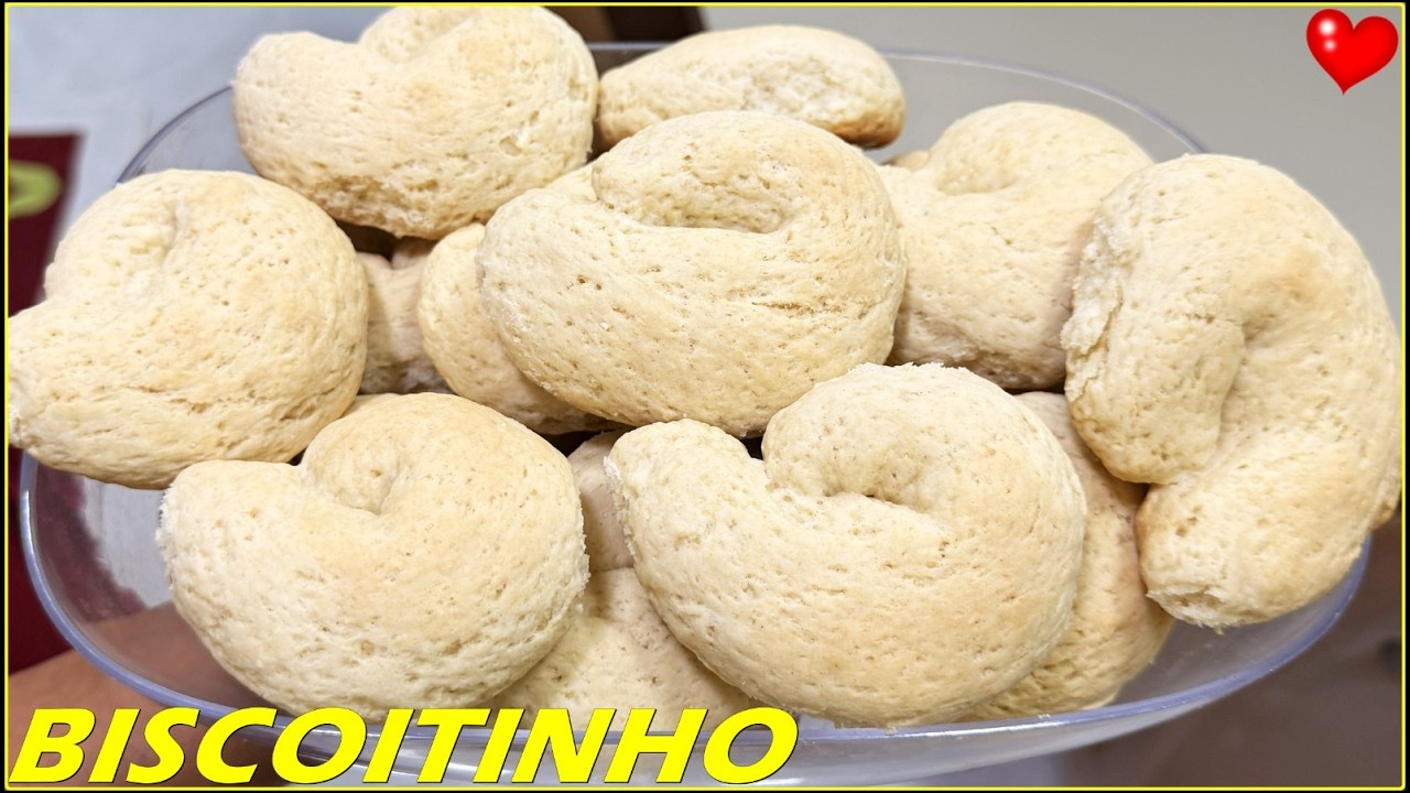 BISCOITINHO MINEIRO RECEITA DAS ANTIGAS!