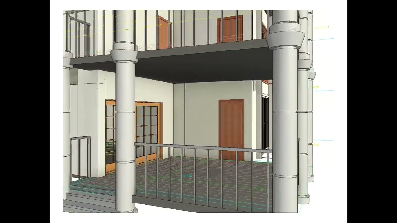 CAD to BIM Architectural Modelling