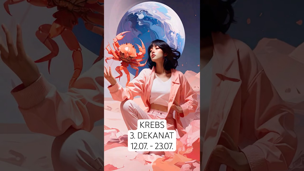 Sternzeichen Krebs - 3. Dekanat ♋︎