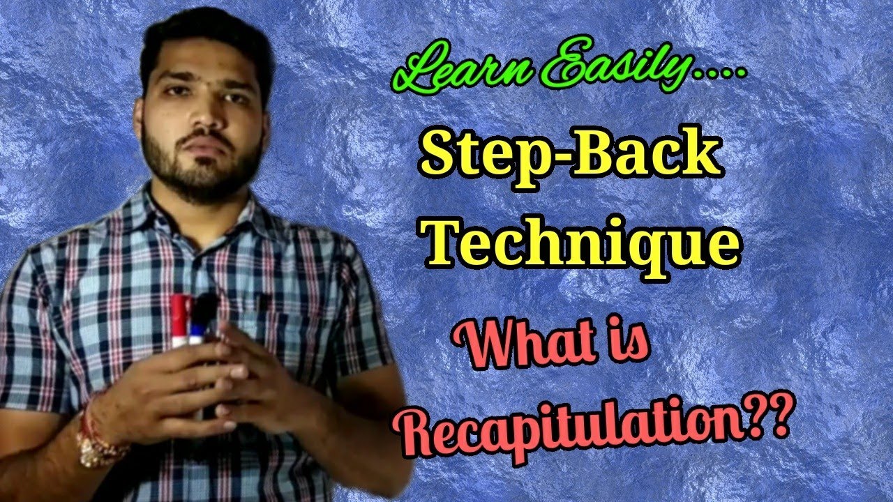 Step back technique| Root Canal preparation technique| Recapitulation