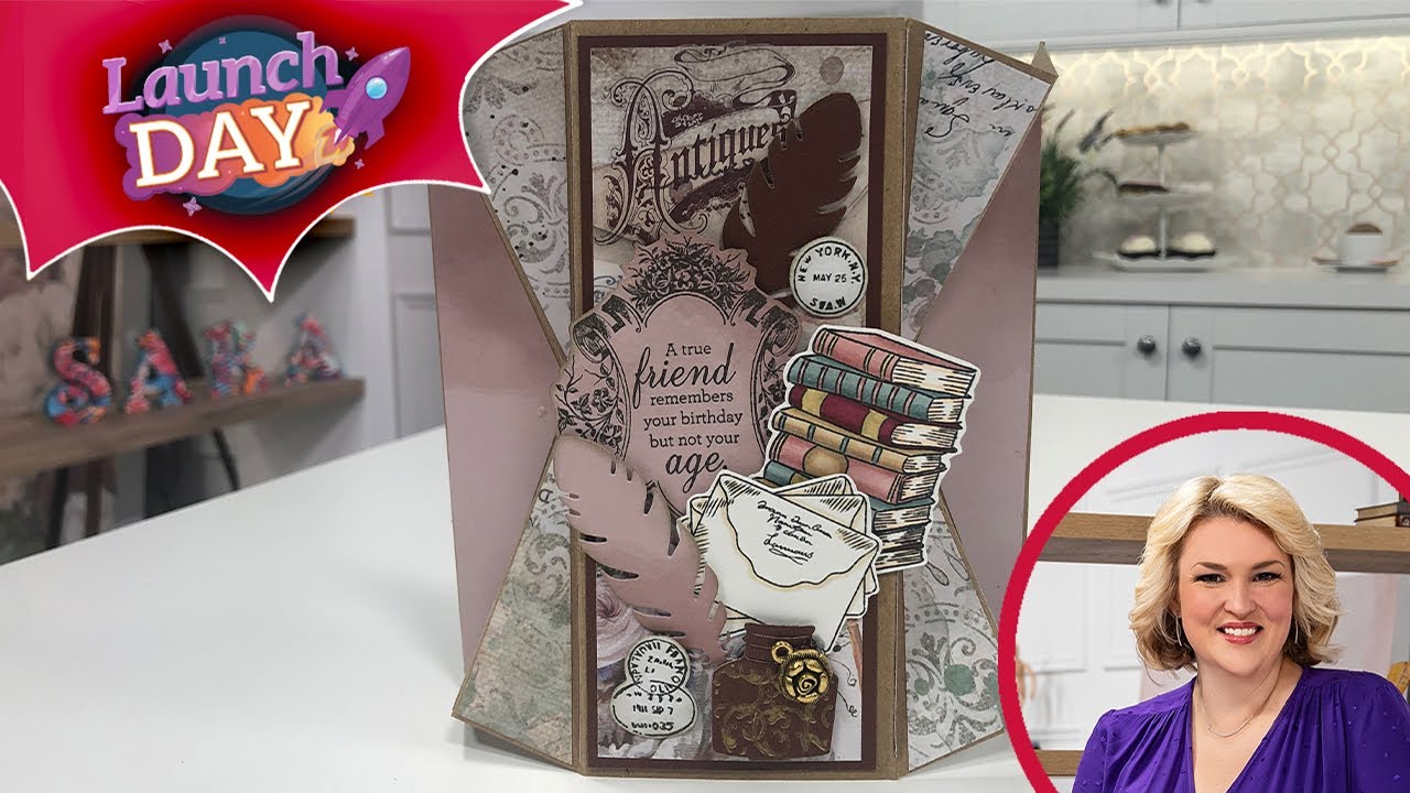 Launch Day: NEW Vintage Diary from Sara Davies (29 Mar 2021)