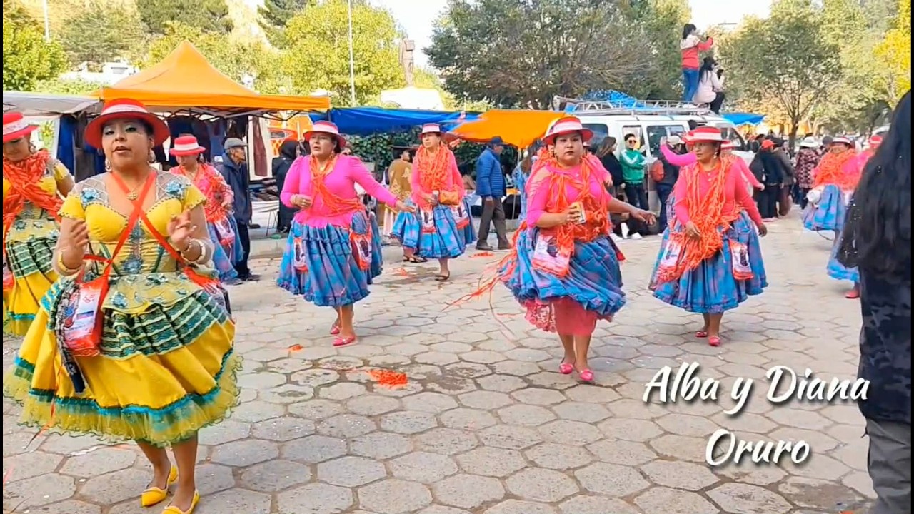 COMPARSA UNION COMERCIAL ORURO 2025 TENTACIONES ZONA SUD