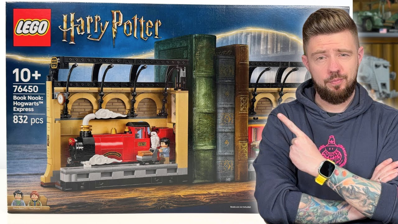 BOOK NOOK: EKSPRES DO HOGWARTU 🚂 LEGO HARRY POTTER 76450 RECENZJA