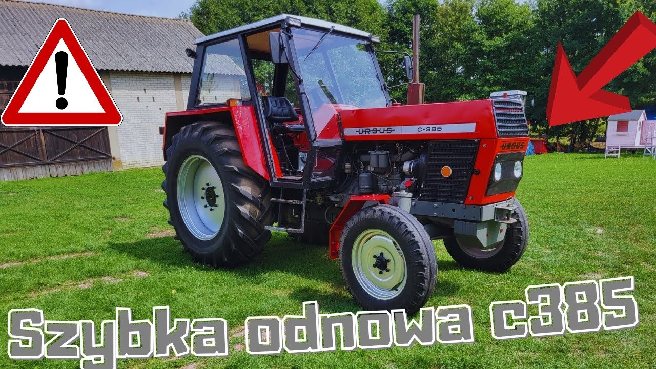 Nowe Błotniki i Szybka Odnowa URSUSA C 385 Za 200 zł