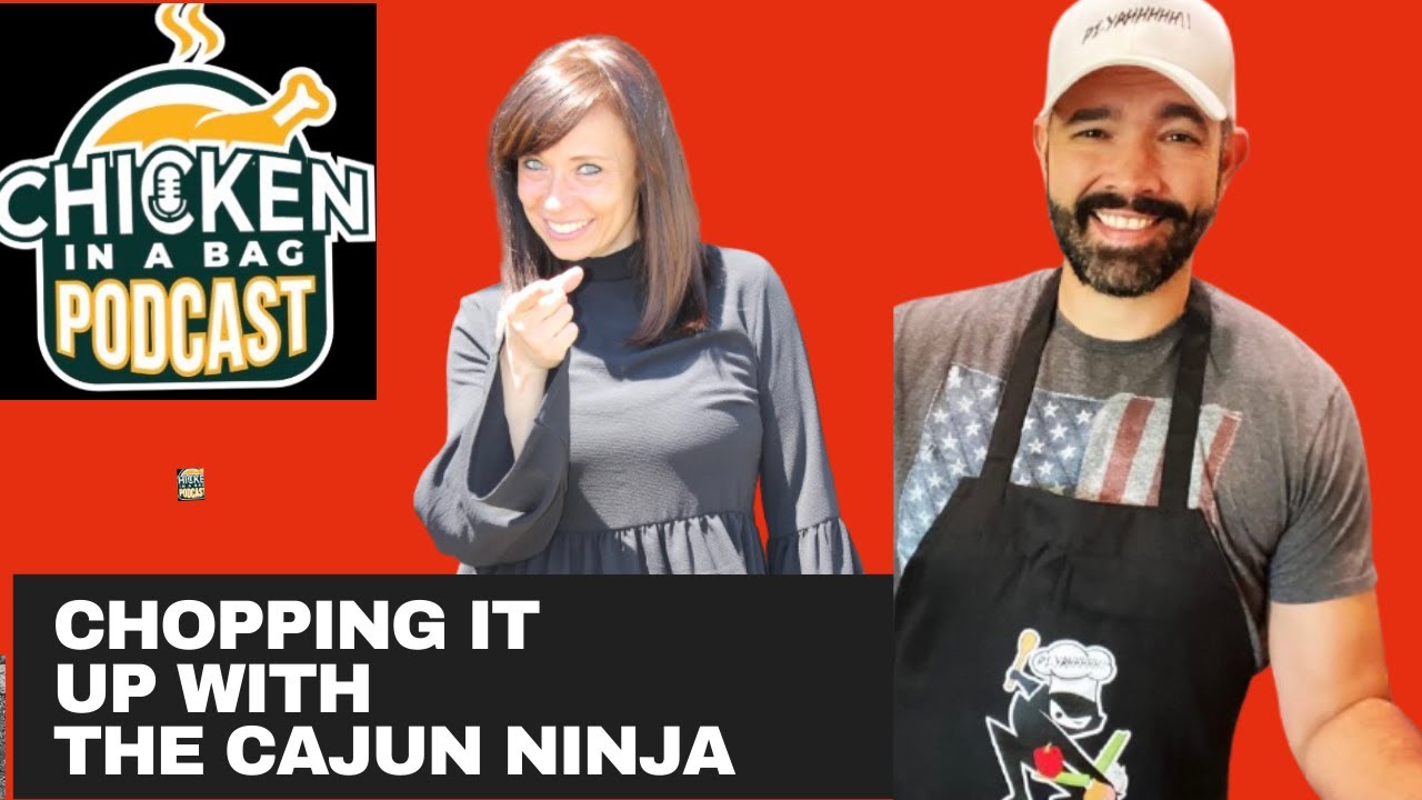 Chopping it up with The  Cajun Ninja