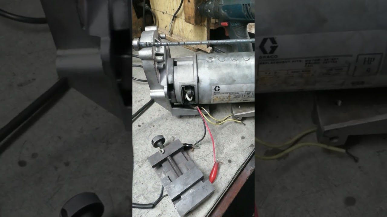 GRACO REACTOR E-10 (Грако реактор 10) профилактика двигателя