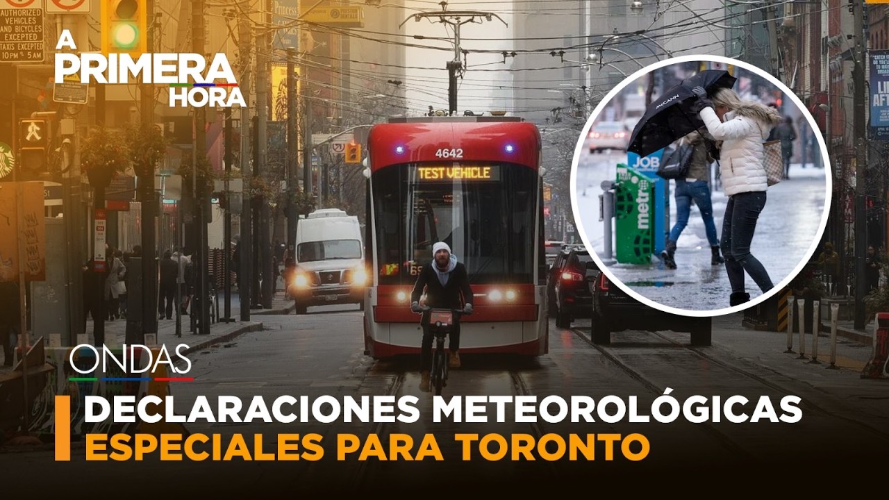 🟡 A PRIMERA HORA!! DECLARACIONES METEREOLÓGICAS ESPCIALES