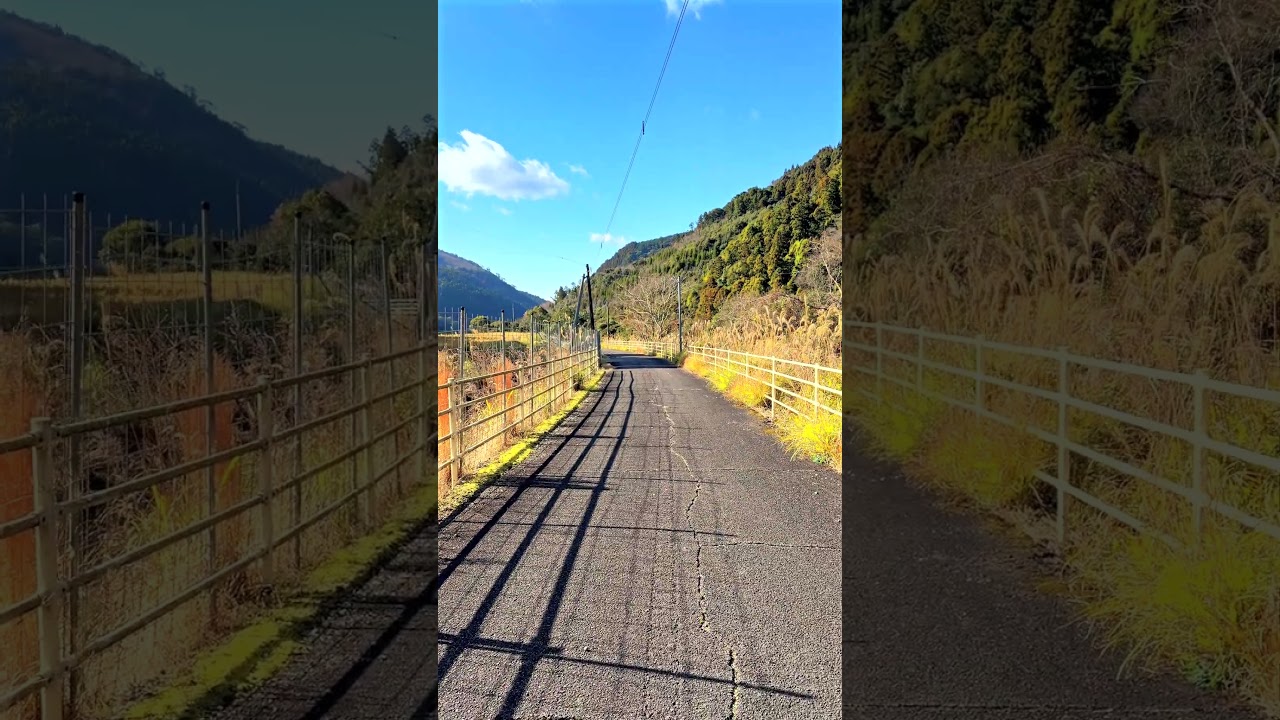 Railroad Abolished Line Trace: Ichiwatase, Minamata, Kumamoto, Japan 