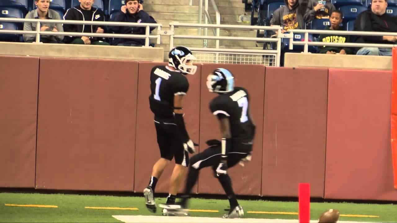 Grand Rapids Christian - Drake Harris - 74 yard touchdown catch vs. OLSM - Football State Final