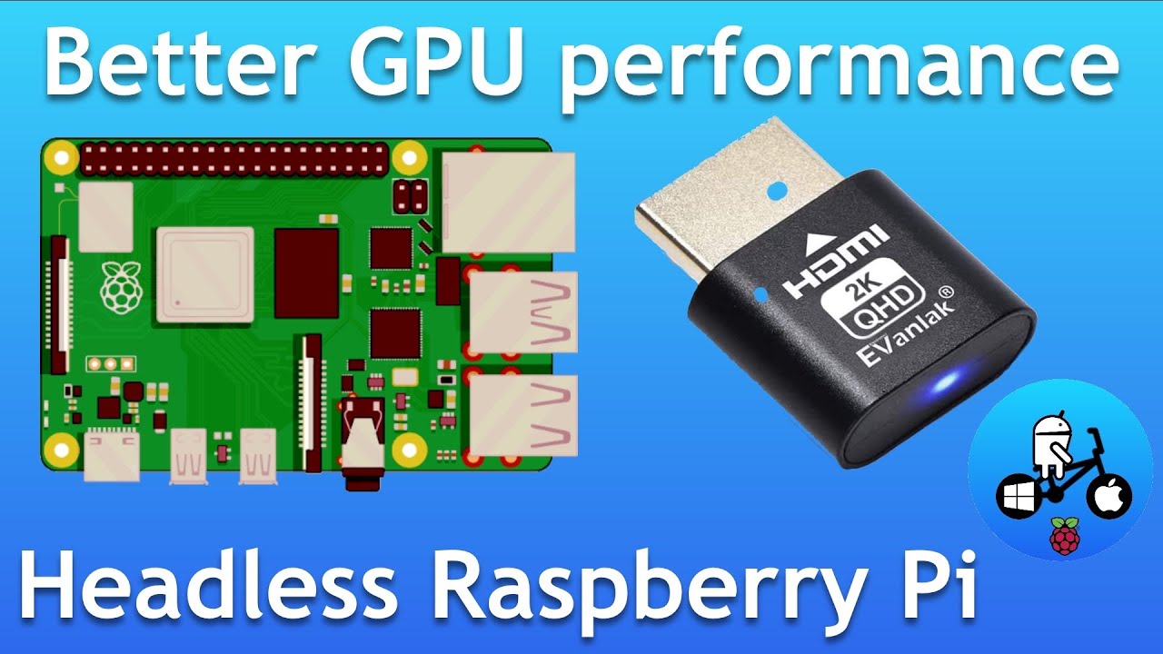 Turbo charge your Headless Raspberry Pi. GPU acceleration