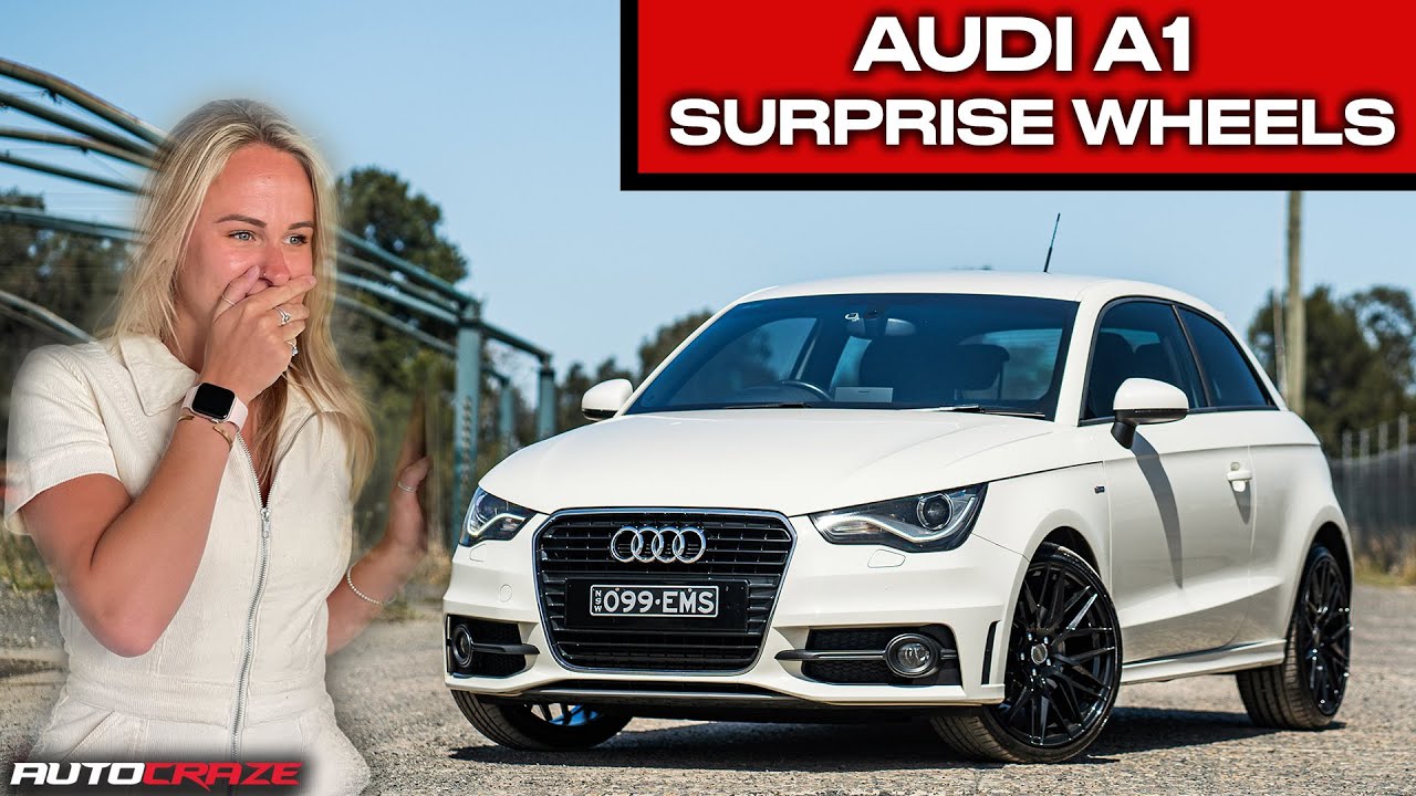 AUDI A1 NEW WHEELS - SURPRISE REACTION 😲 | Audi A1 Wheels & Tyres