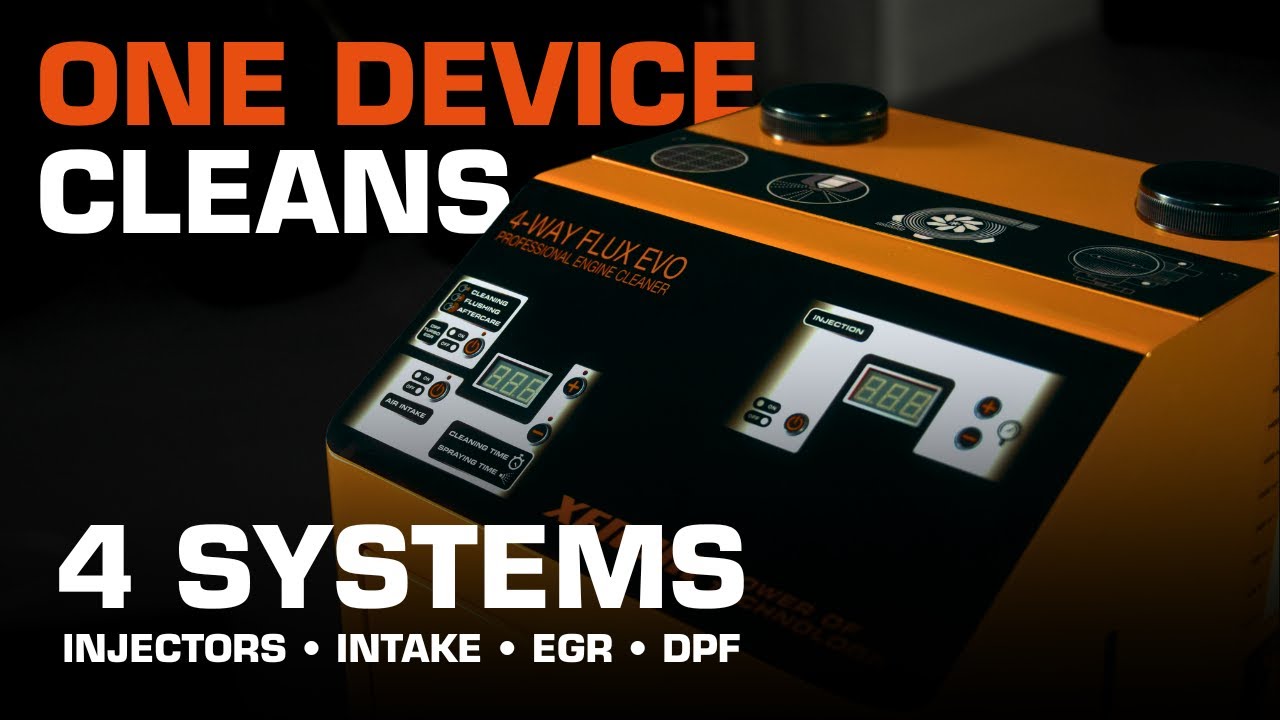 XENUM 4-WAY FLUX EVO – Clean Injectors, Intake, EGR & DPF Fast