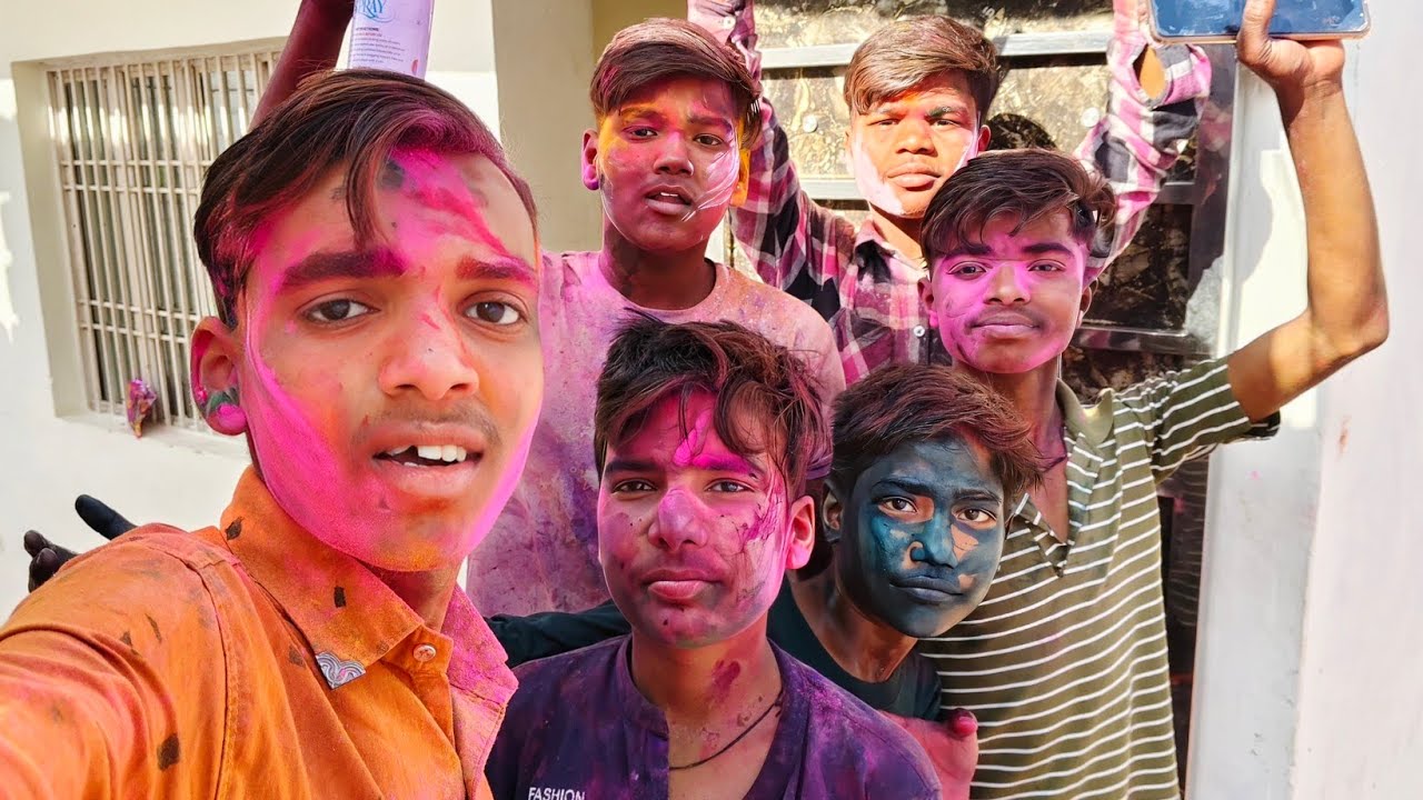 Holi khel kar to Maja Aa Gya 😊🤣🫟