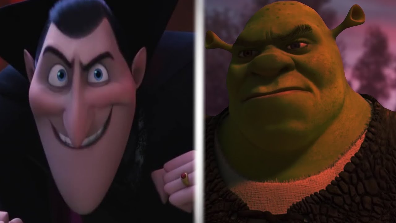 Shrek vs Drácula Full Fight ( F**king epic scary)