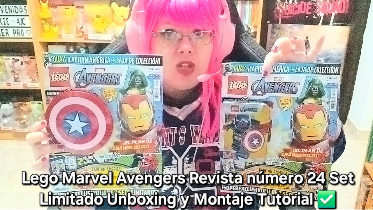 Lego Marvel Avengers Revista Número 24 Set Limited Unboxing y Montaje Tutorial ✅️ 