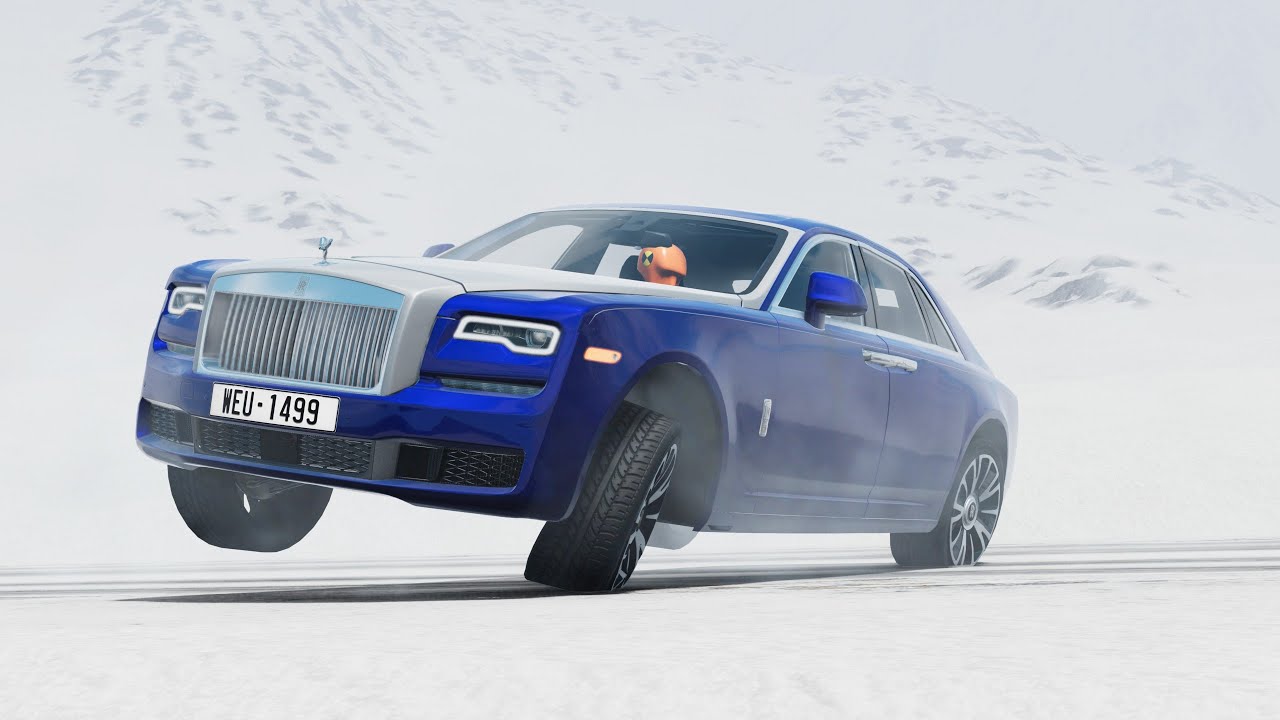 محاكي الحوادث : انقلاب السيارات بسرعة عالية 15# BeamNG drive