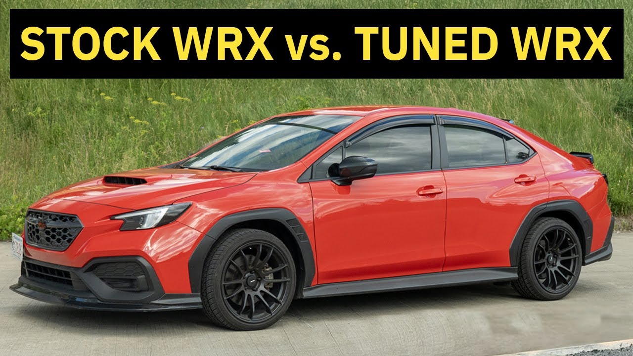 Стандартный VB WRX против тюнингованного VB WRX — разница колоссальная